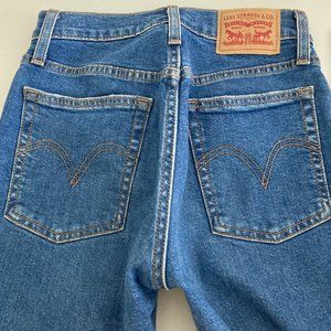 High-Rise Wedgie Skinny Levis